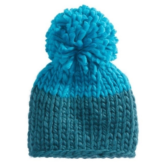 Free People Cozy Up Color Block Pom Beanie NWT main image 9